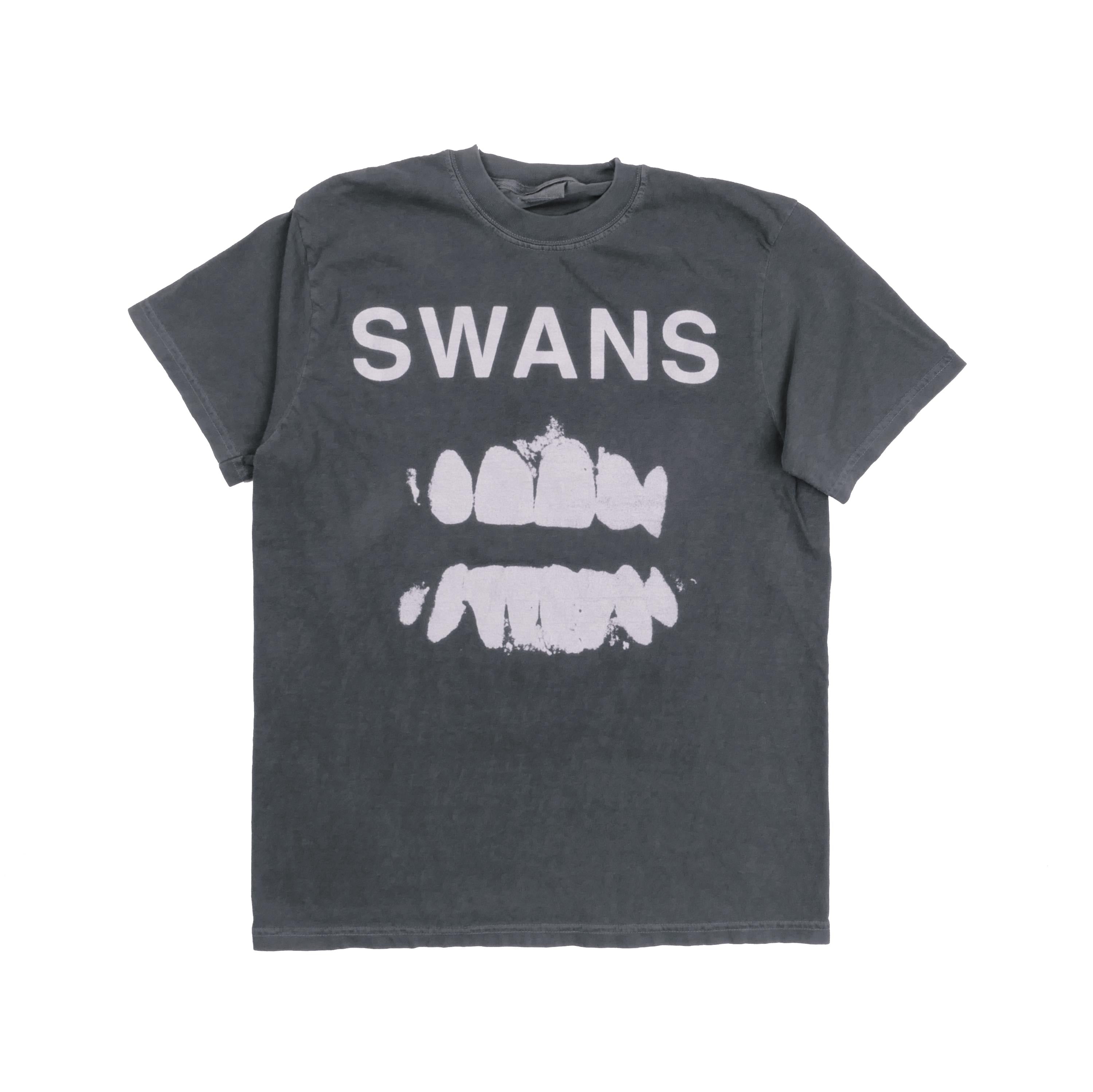 Swans Band Tee Experimental American Rock Group York Michael Gira Heavy Metal Punk Rock Alternative Heavyweight Faded Med (1)