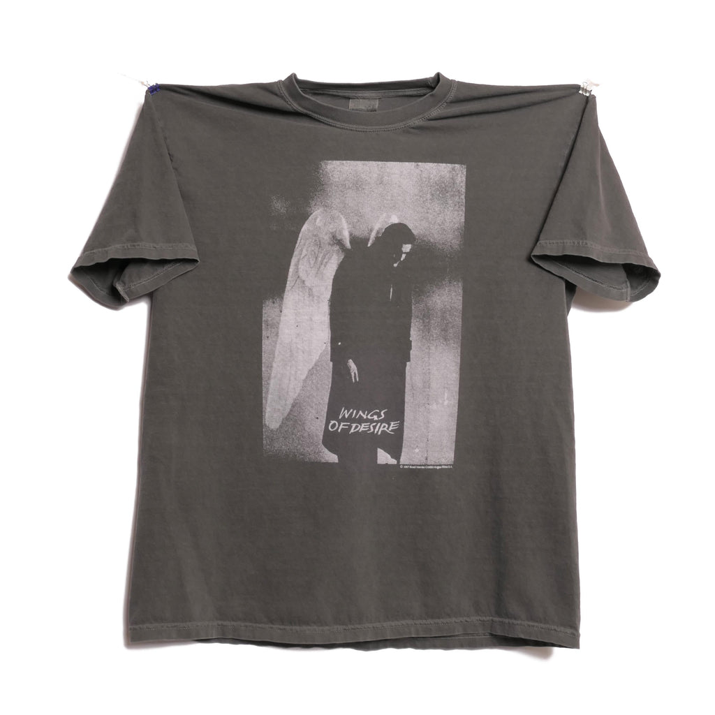 Wings Desire Tee Wim Wenders 1987 Movie Criterion Avant Garde Art House Film German Filmmaker Faded Heavyweigh Xl (1)