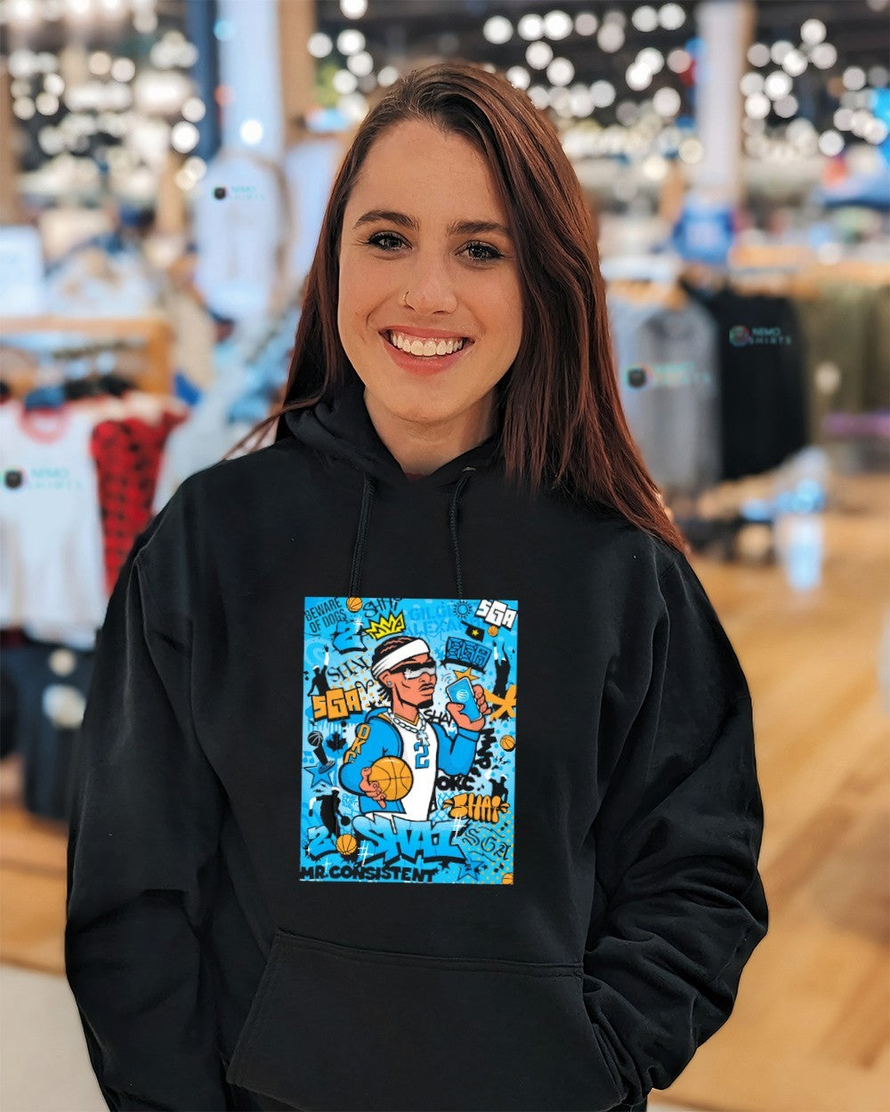 Shai SGA OKC Thunder MVP beware of dog Mr Consistent shirt