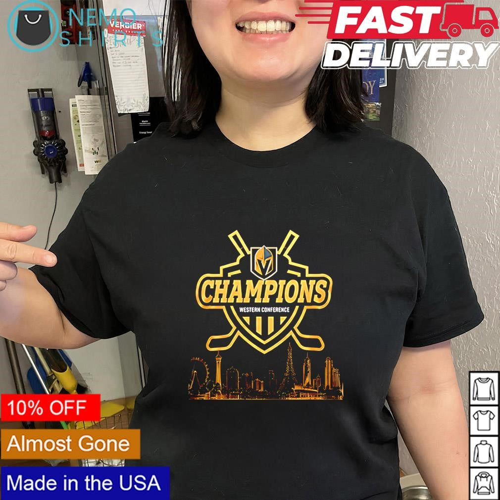 Vegas Golden Knights 2026 Western Conference Champions logo shirt