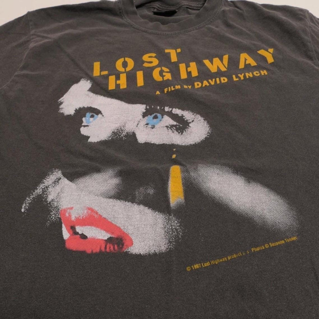 Lost Highway David Lynch Movie Patricia Arquette Mechanic Murder Mystery Horror Criterion Twin Peaks Creator Avant-Garde Faded Tee (2)
