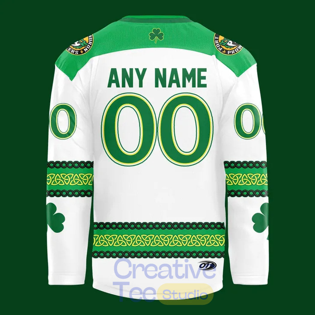 Port Huron Prowlers St. Paddy 2026 Custom Hockey Jersey