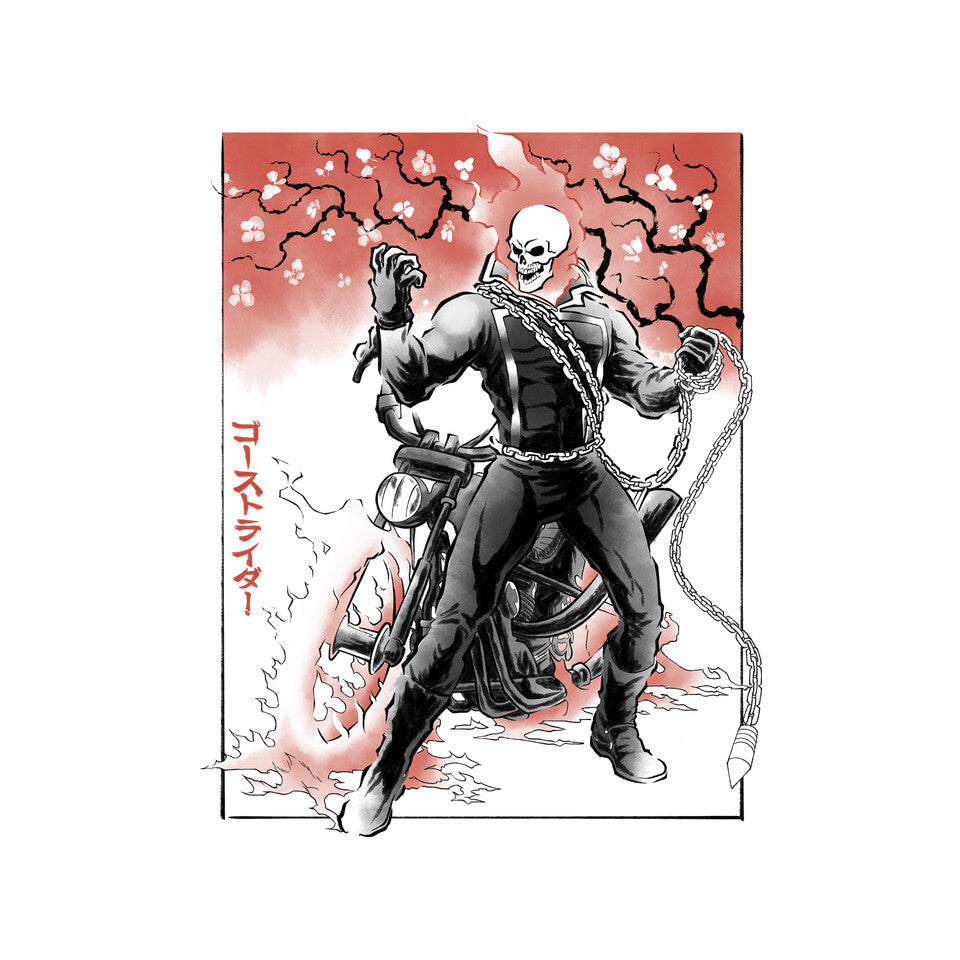 Vengeance Rider Sumi-E