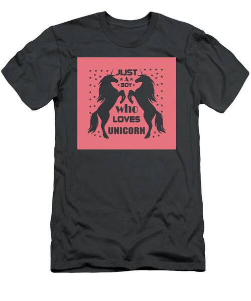 Just A Boy Who Love Unicorn #15 T-Shirt