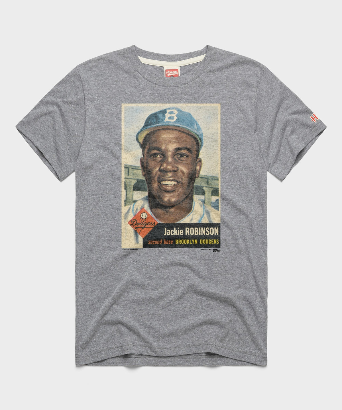 1953 Topps Baseball Jackie Robinson Dodgers
