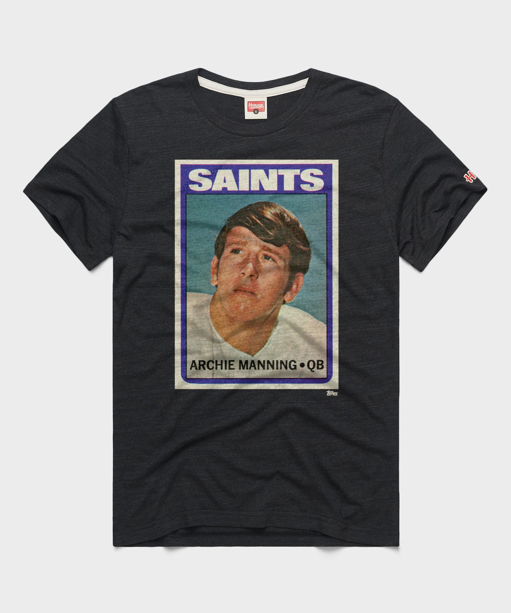 1972 Topps Football Archie Manning Saints
