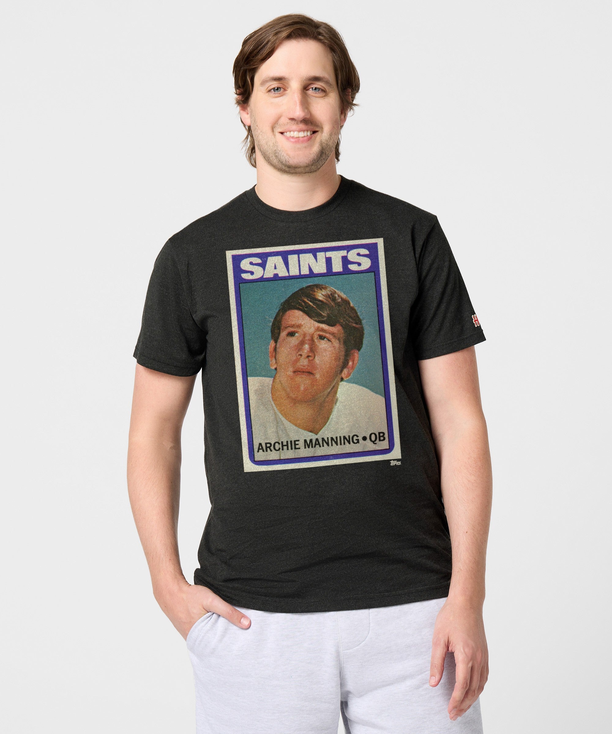 1972 Topps Football Archie Manning Saints