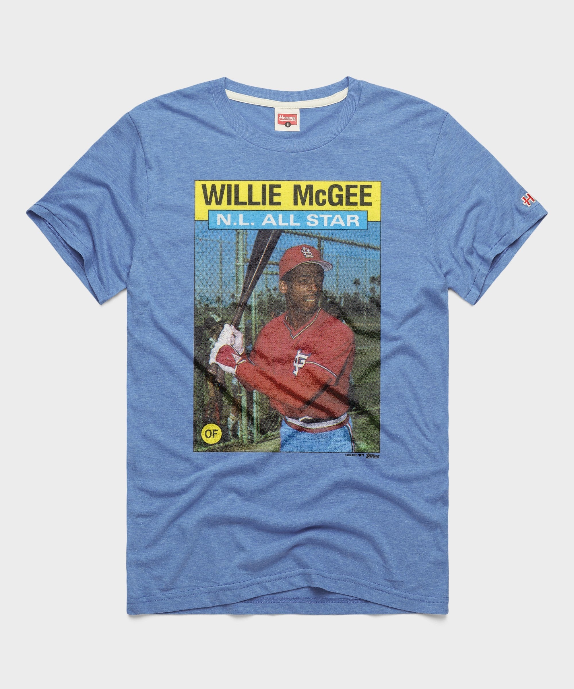 1986 Topps Baseball Willie McGee Cardinals