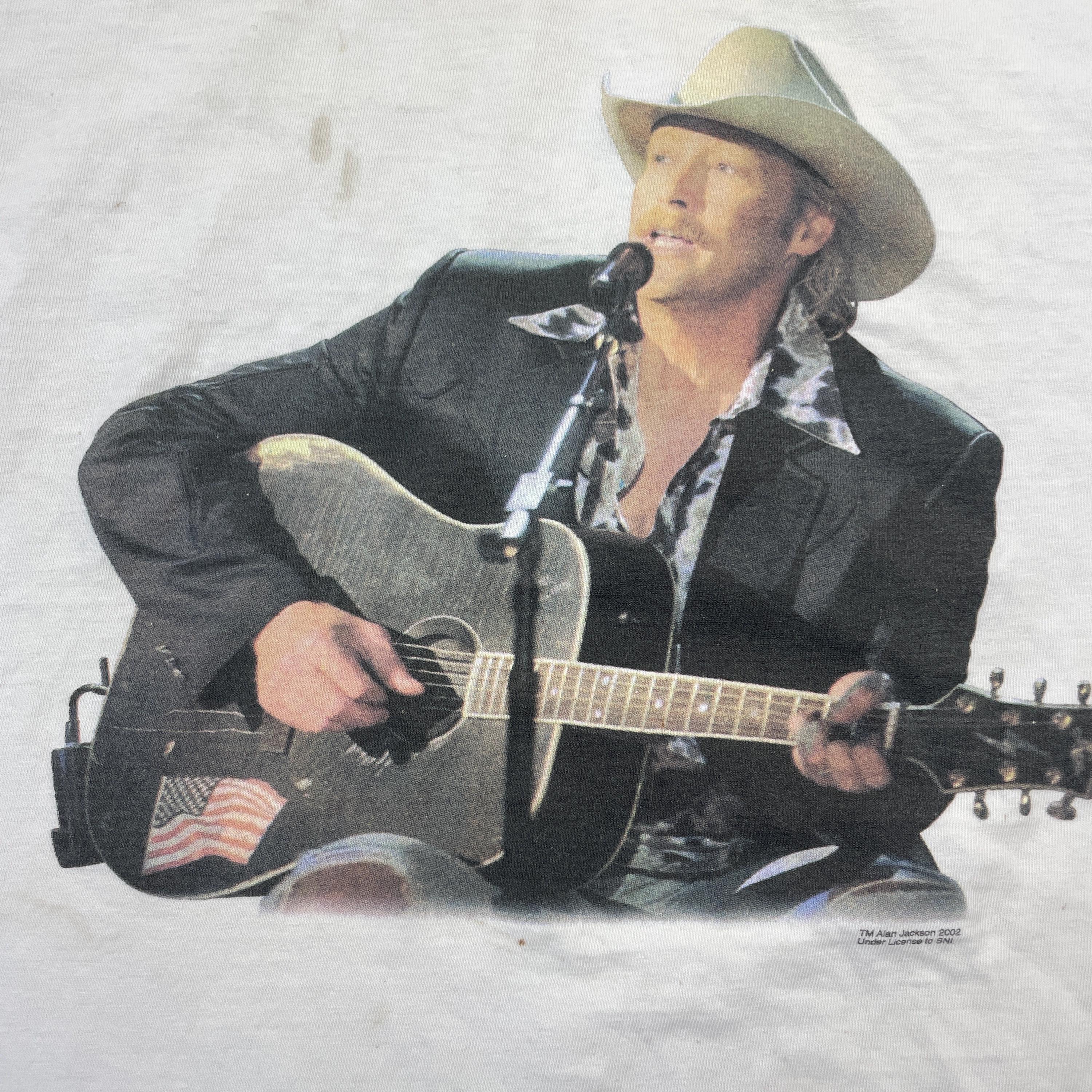 Vintage Alan Jackson Country Music Single Stitch Size Xl (3)