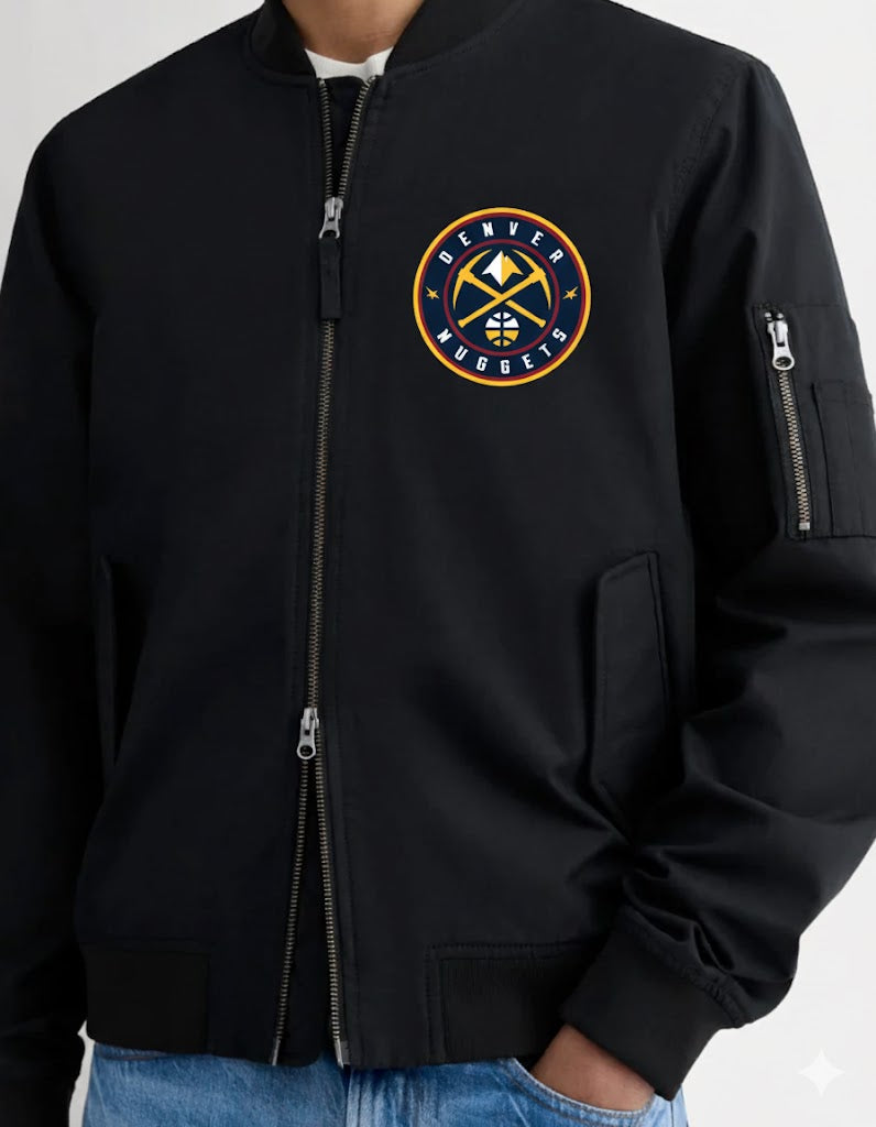 Denver Nuggets Legendary Bomber Jacket – Black – NBA 2025/2026