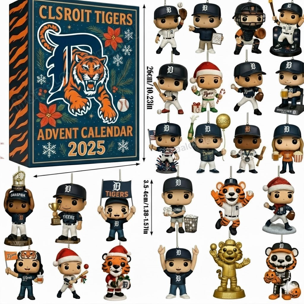 Detroit Tigers 24 Days Advent Calendar 2025 – The Tigers