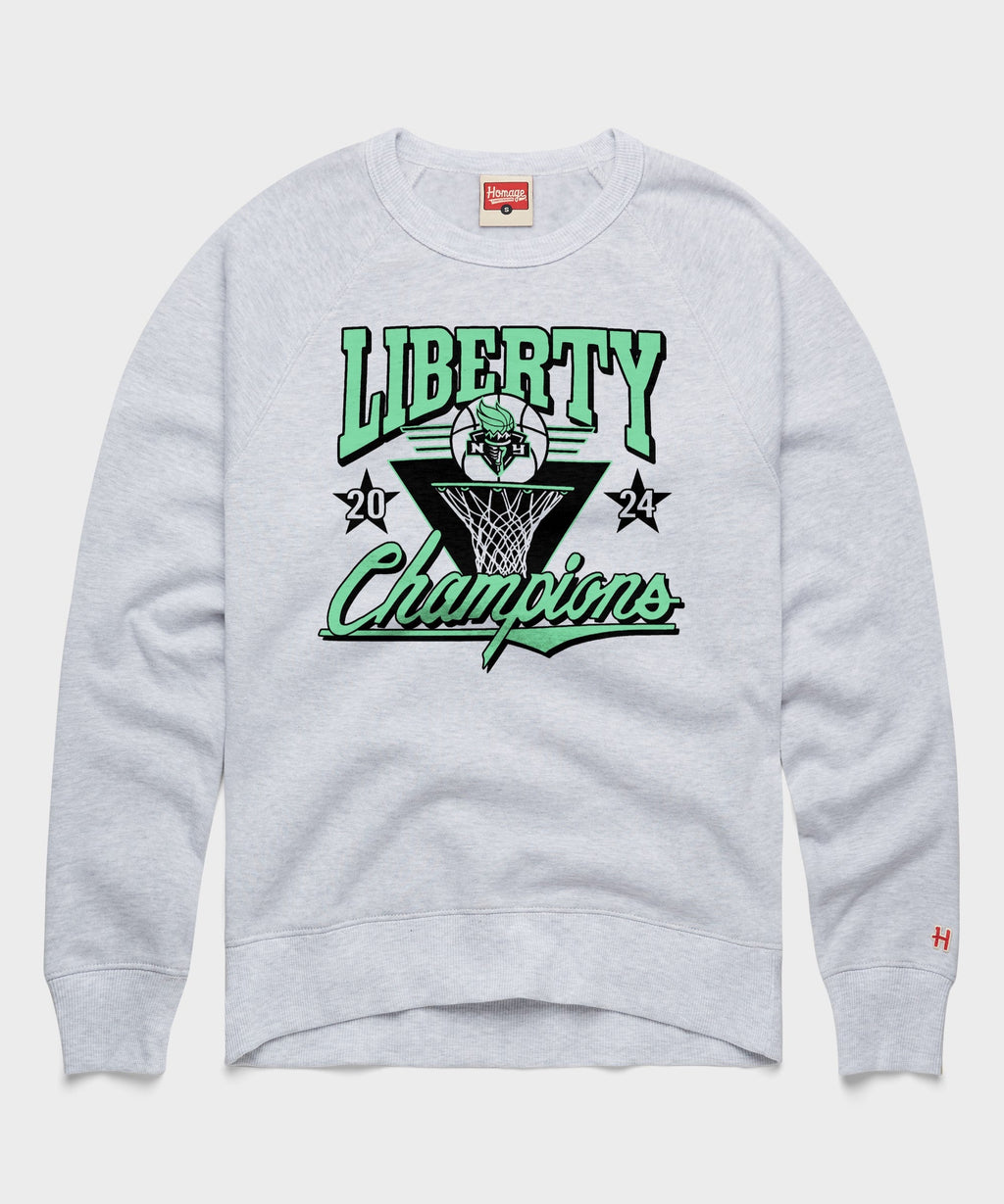 2024 WNBA Champs New York Liberty Crewneck