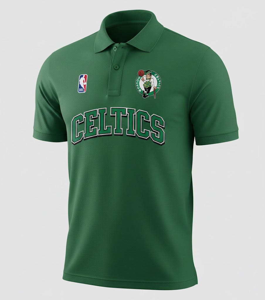 NBA Boston Celtics Polo Shirt – Official Green Fan Apparel