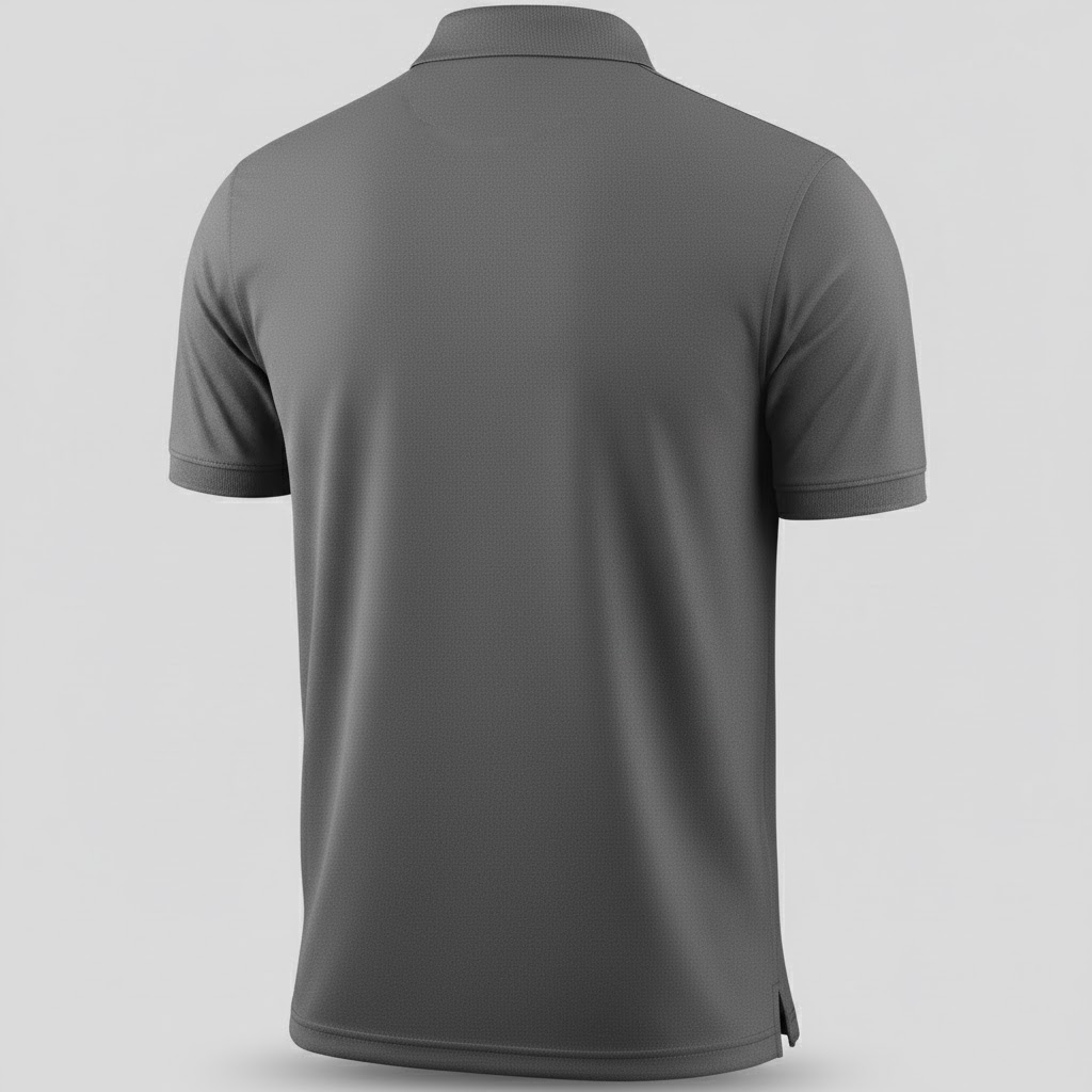 Men’s Brooklyn Nets Polo Shirt – Grey NBA Performance Fan Gear