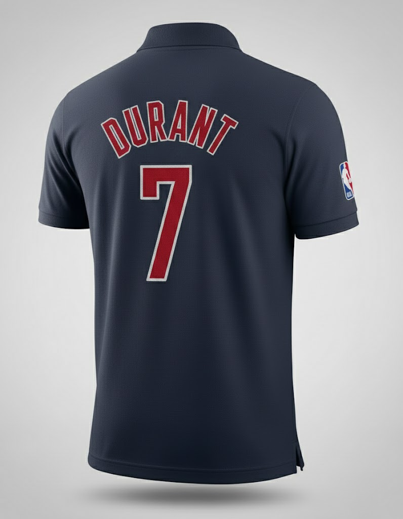 Houston Rockets Polo Shirt – Navy Blue Official NBA Fanatics Apparel