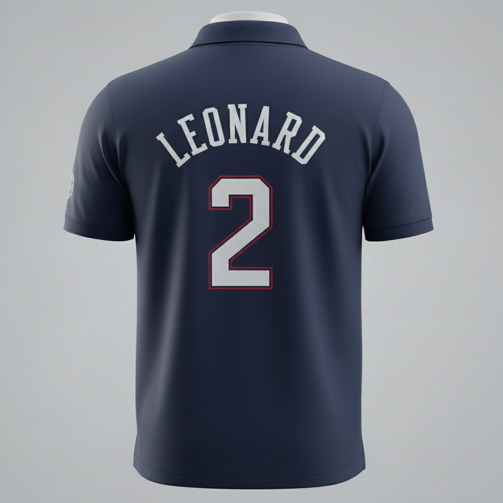 NBA LA Clippers Polo Shirt – Men’s Navy Blue Official Fan Apparel