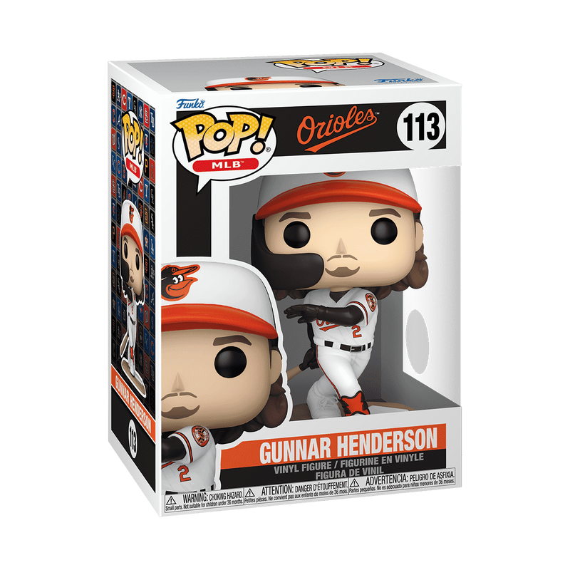 Gunnar Henderson Baltimore Orioles Funko Pop – MLB Vinyl Figure #113 Collectible