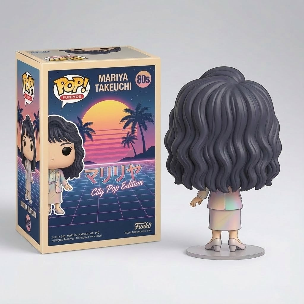 Mariya Takeuchi 80s Funko Pop – City Pop Style Figure