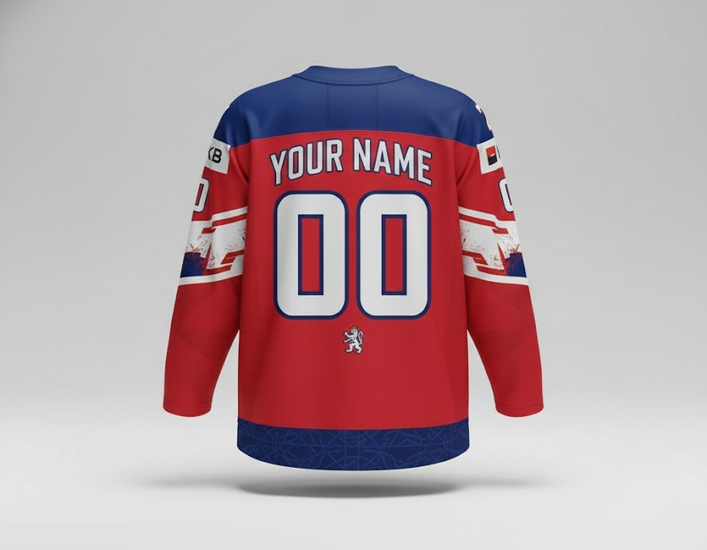 Czechia World Junior 2026 Hockey Jersey