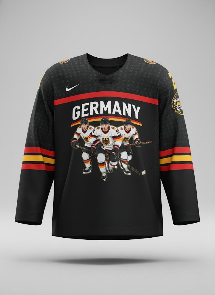 World Junior Hockey Championship 2026 Team Germany Jersey