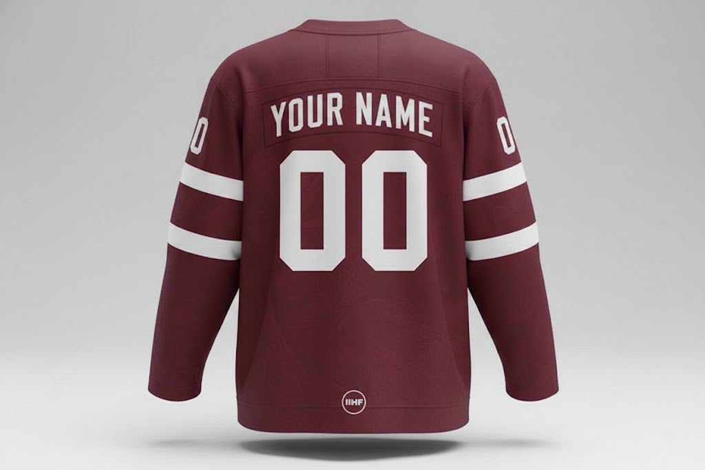 World Junior Hockey Championship 2026 Team Latvia Jersey