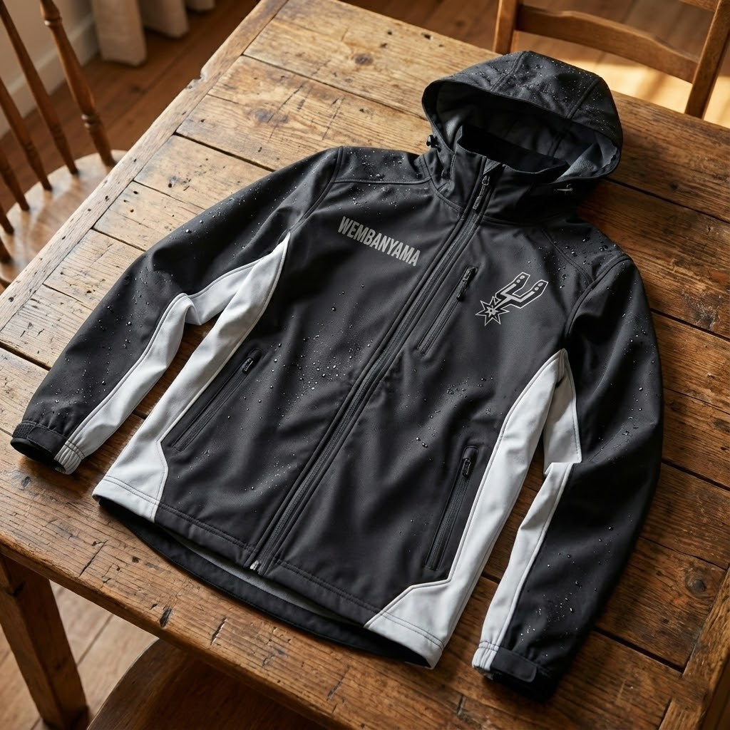 San Antonio Spurs Wembanyama Jacket – The Future Is Now Hooded Jacket