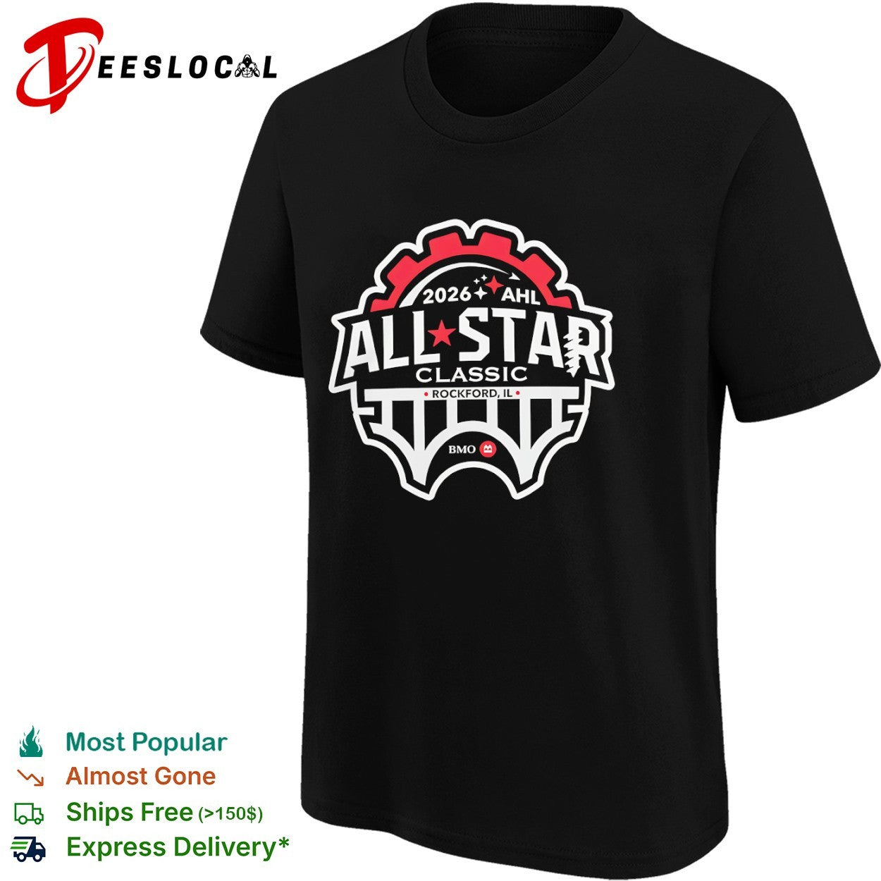 2026 AHL All Star Classic Rockford IL BMO Hockey Shirt