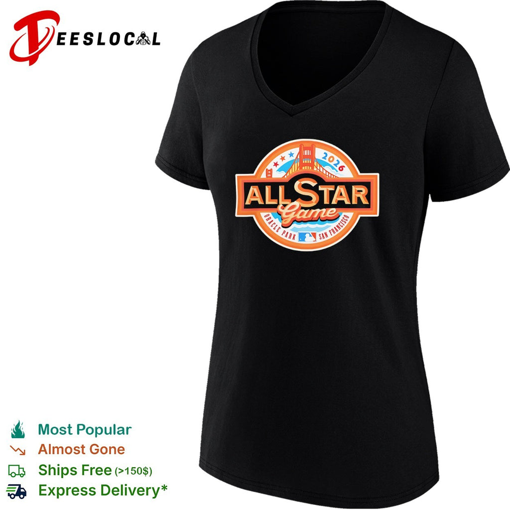 2026 All Star Game Oracle Park San Francisco MLB Golden Gate Bridge shirt