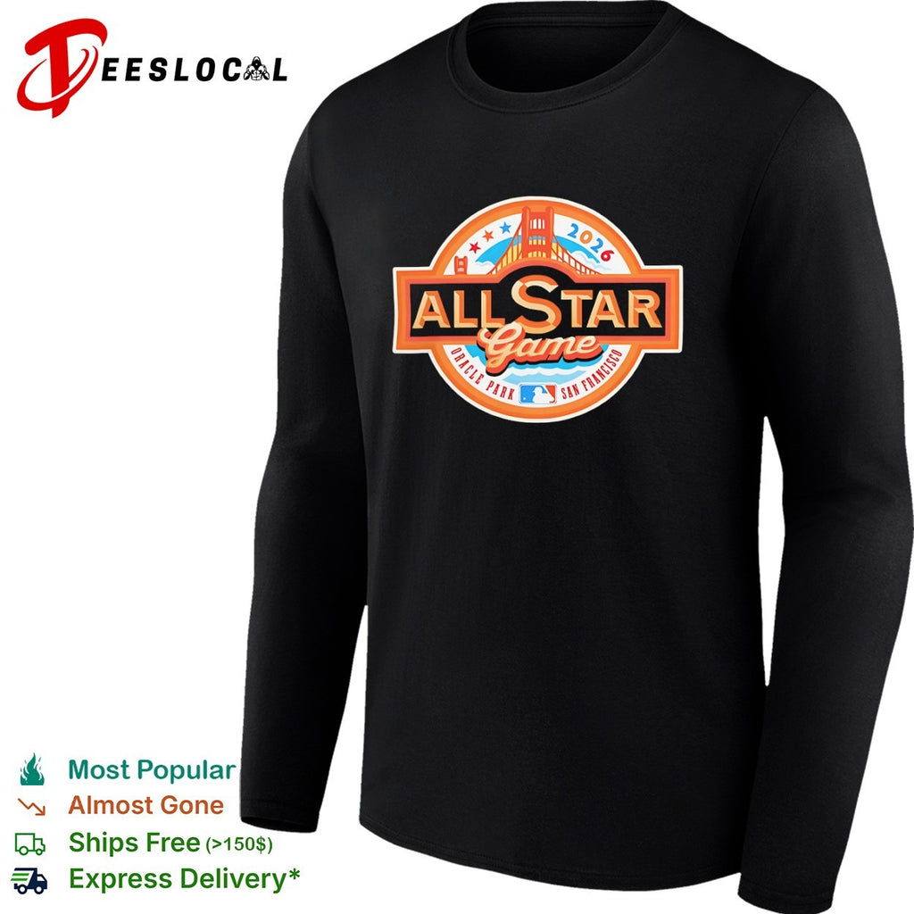 2026 All Star Game Oracle Park San Francisco MLB Golden Gate Bridge shirt