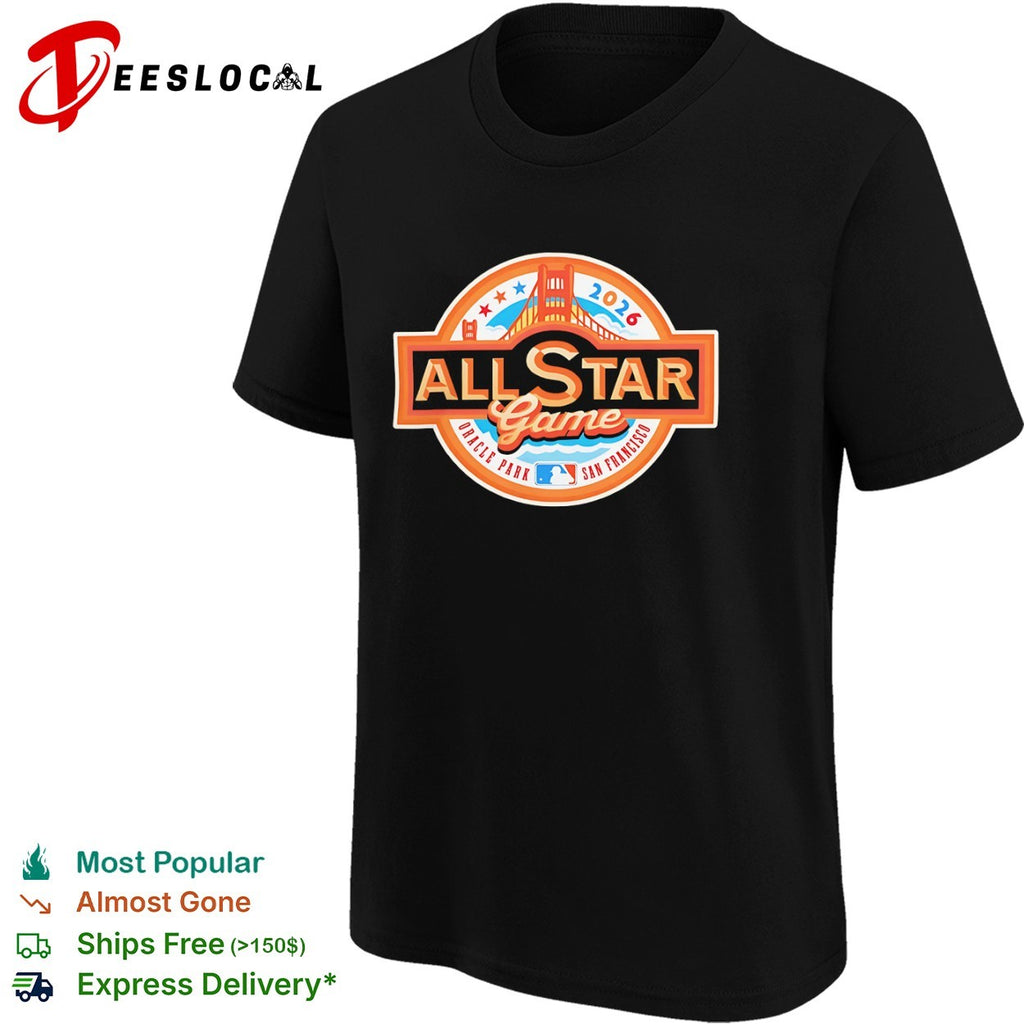 2026 All Star Game Oracle Park San Francisco MLB Golden Gate Bridge shirt
