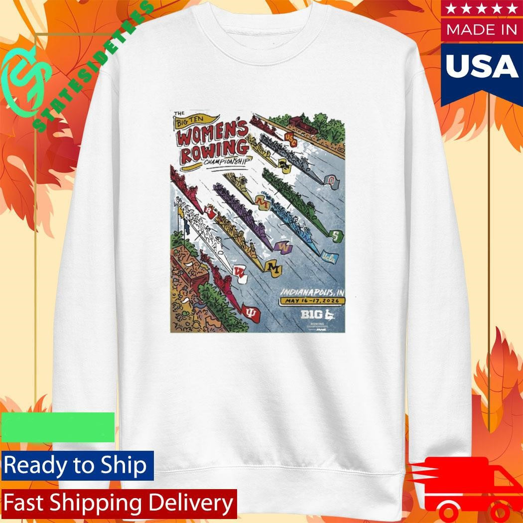2026 Big Ten Women’s Rowing Championships Indianapolis Paint Shirt