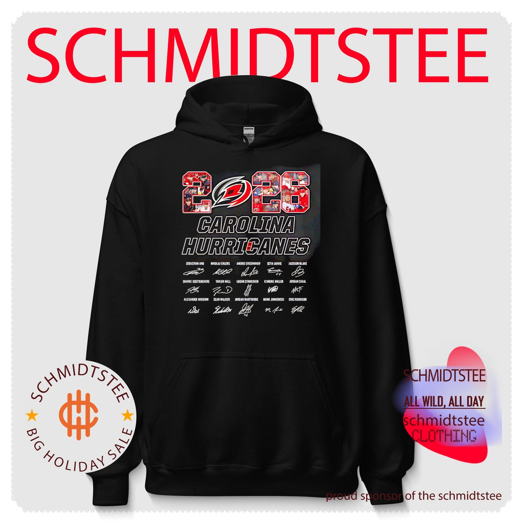 2026 Carolina Hurricanes team members signature shirt