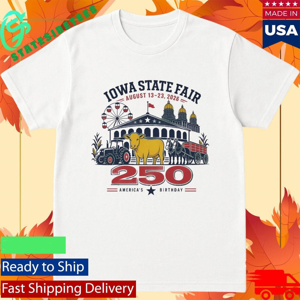 2026 Iowa State Fair America 250 Shirt