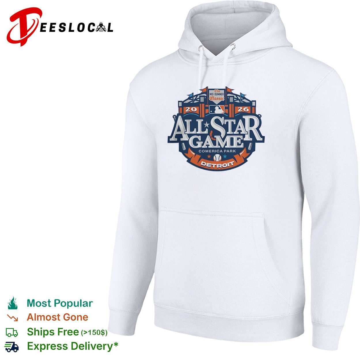 2026 MLB All Star Game The Mid Summer Detroit shirt