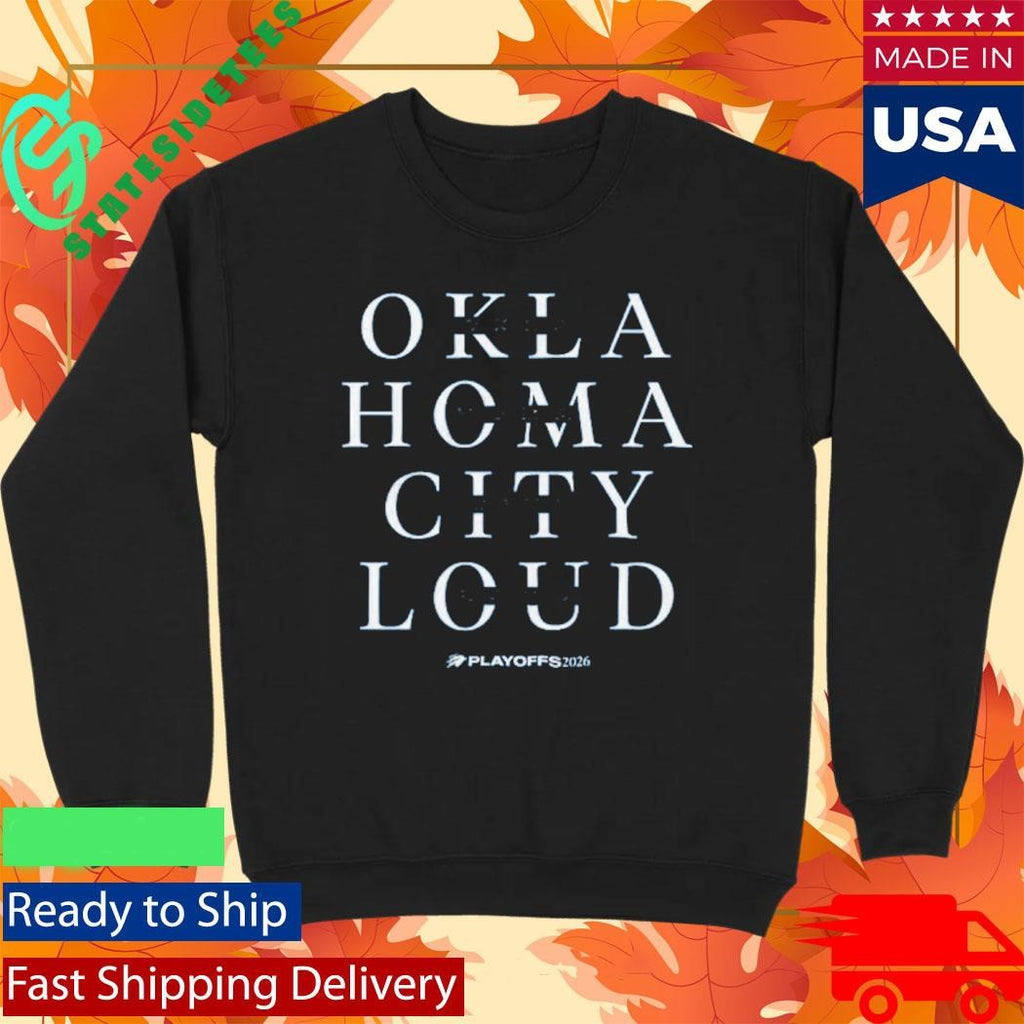 2026 Oklahoma City Thunder Western Conference Finals Game 1 Playoff Loud Shirt