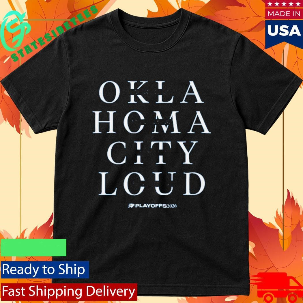 2026 Oklahoma City Thunder Western Conference Finals Game 1 Playoff Loud Shirt