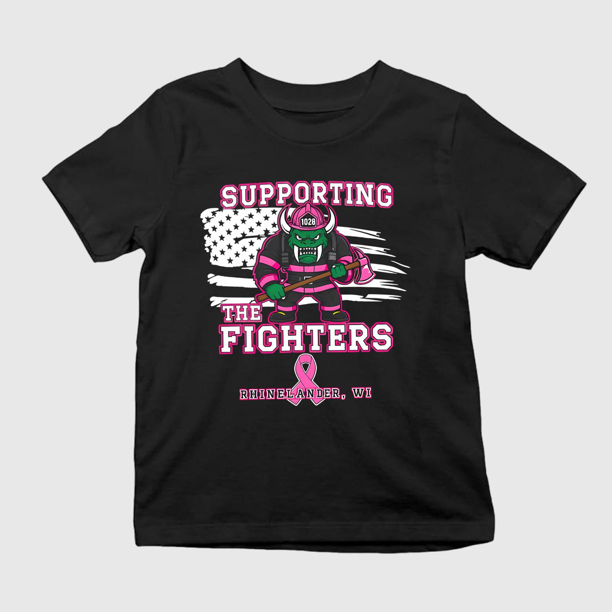 2026 Rhinelander Fire Department Breast Cancer Shirt