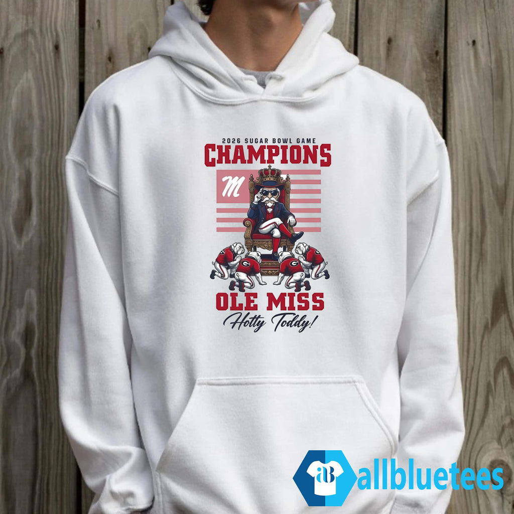 2026 Sugar Bowl Game Champions Ole Miss Rebels Hotty Toddy Shirt