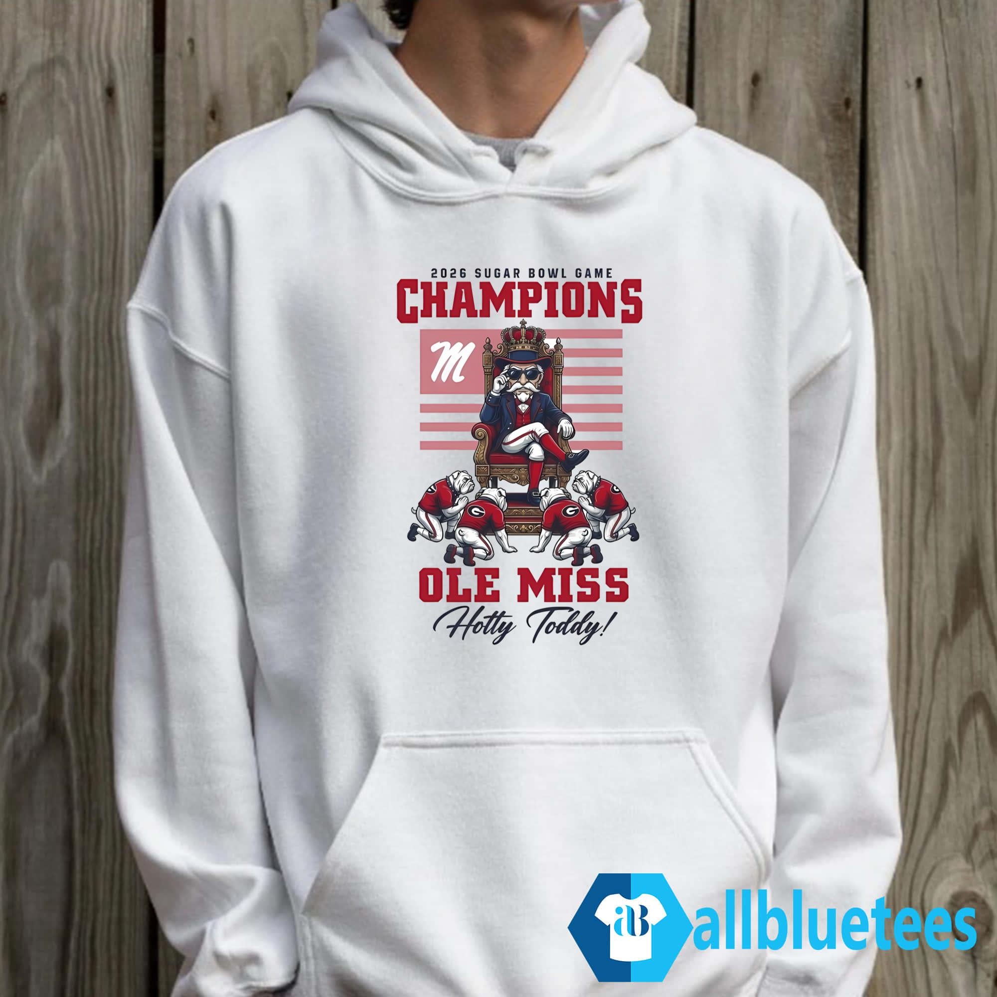 2026 Sugar Bowl Game Champions Ole Miss Rebels Hotty Toddy Shirt