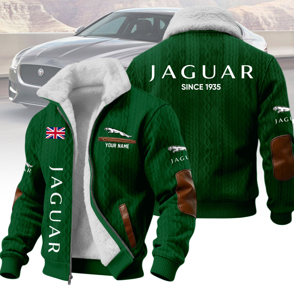 Personalized Jaguar Fleece Jacket