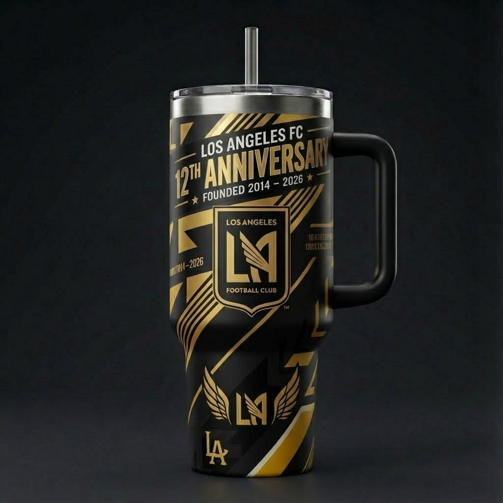 Los Angeles FC 12th Anniversary Tumbler 2014-2026