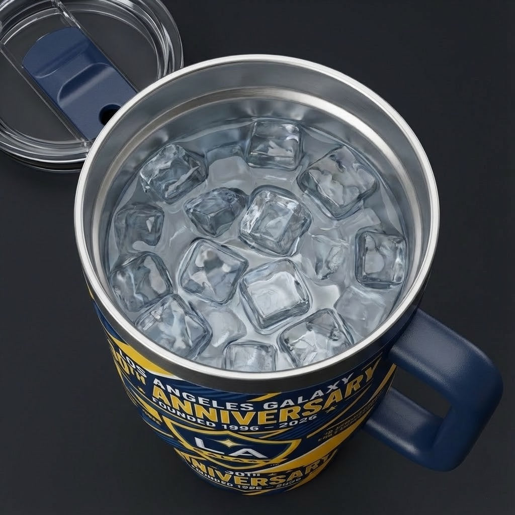 Los Angeles Galaxy 30th Anniversary Tumbler 1996-2026