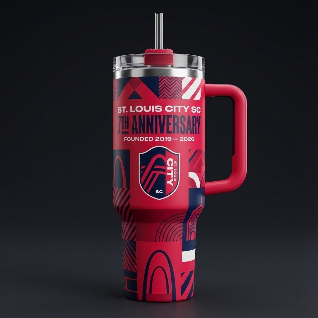 St. Louis City SC 7th Anniversary Tumbler 2019-2026