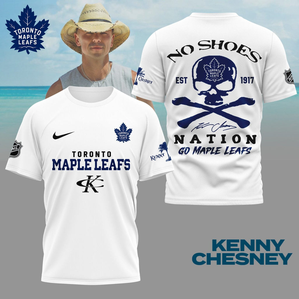 Toronto Maple Leafs Kenny Chesney No Shoes Nation T-Shirt