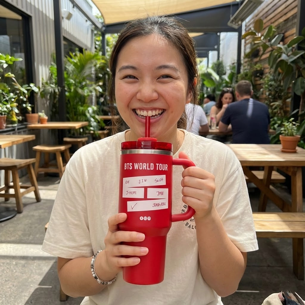 BTS World Tour 2026 Tumbler With Handle