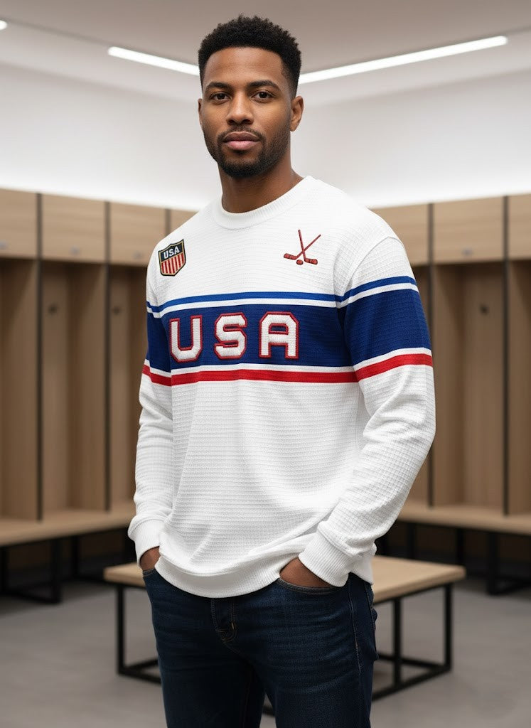 USA Hockey Vintage 2026 Hockey Sweater
