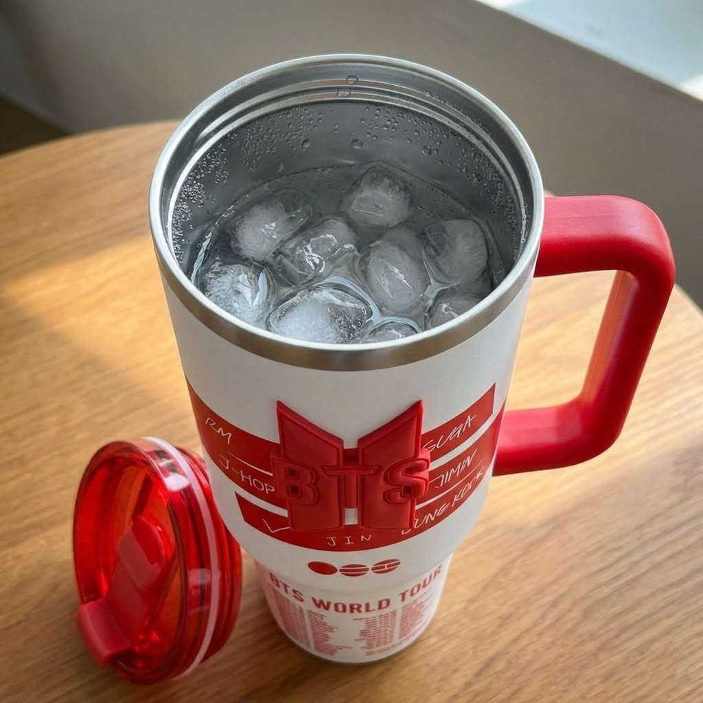 BTS World Tour 2026 Red Edition Tumbler