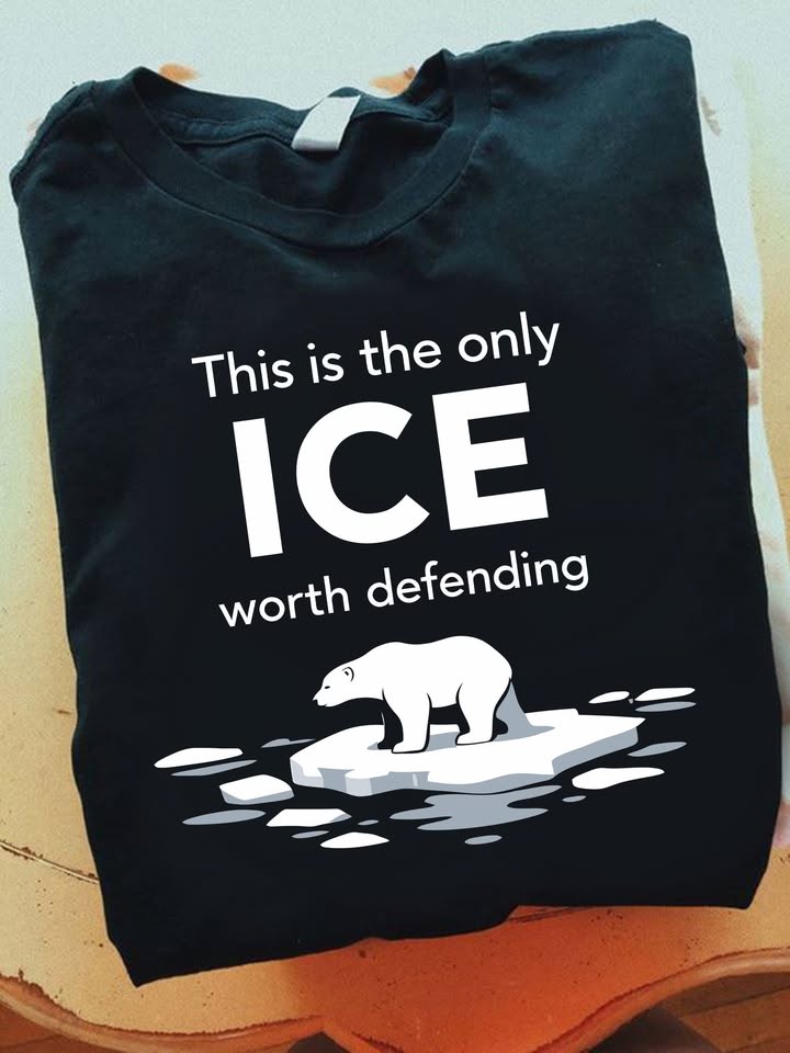 Polar Bear This is the only ICE worth defending 2026 T-Shirt