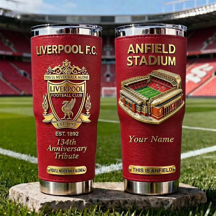Liverpool F.C. 134th Anniversary Tribute Anfield Stadium Tumbler