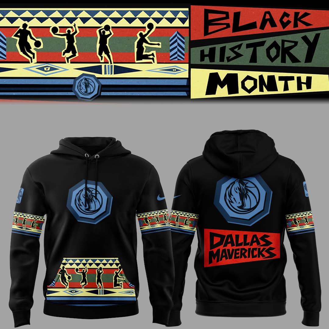 Dallas Mavericks Black History Month Hoodie